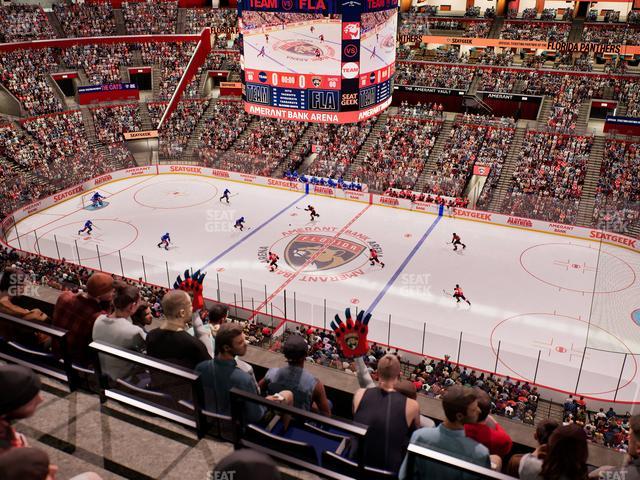 Amerant Bank Arena - Section 316 Seat View
