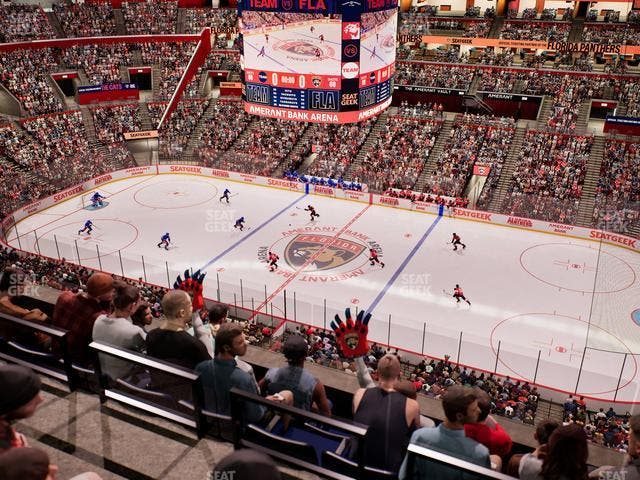 Amerant Bank Arena - Section 316 Seat View