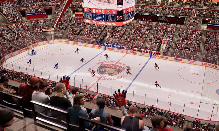 Amerant Bank Arena - Section 316 Seat View