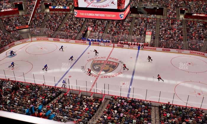 Amerant Bank Arena - Section 317 Seat View