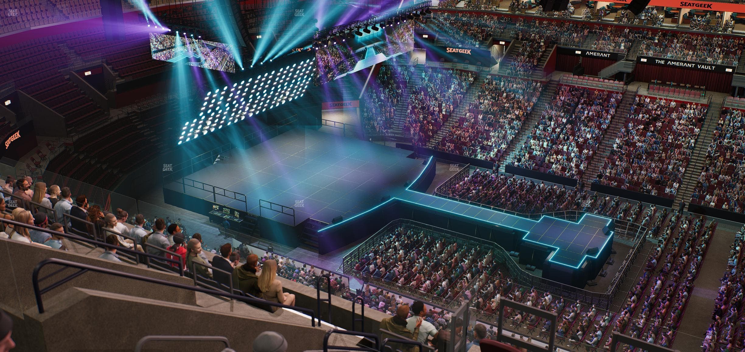 Amerant Bank Arena - Section 317 Seat View