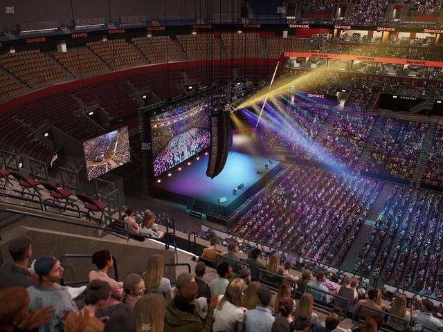 Amerant Bank Arena - Section 318 Seat View Amerant Bank Arena - Section 318 Seat View