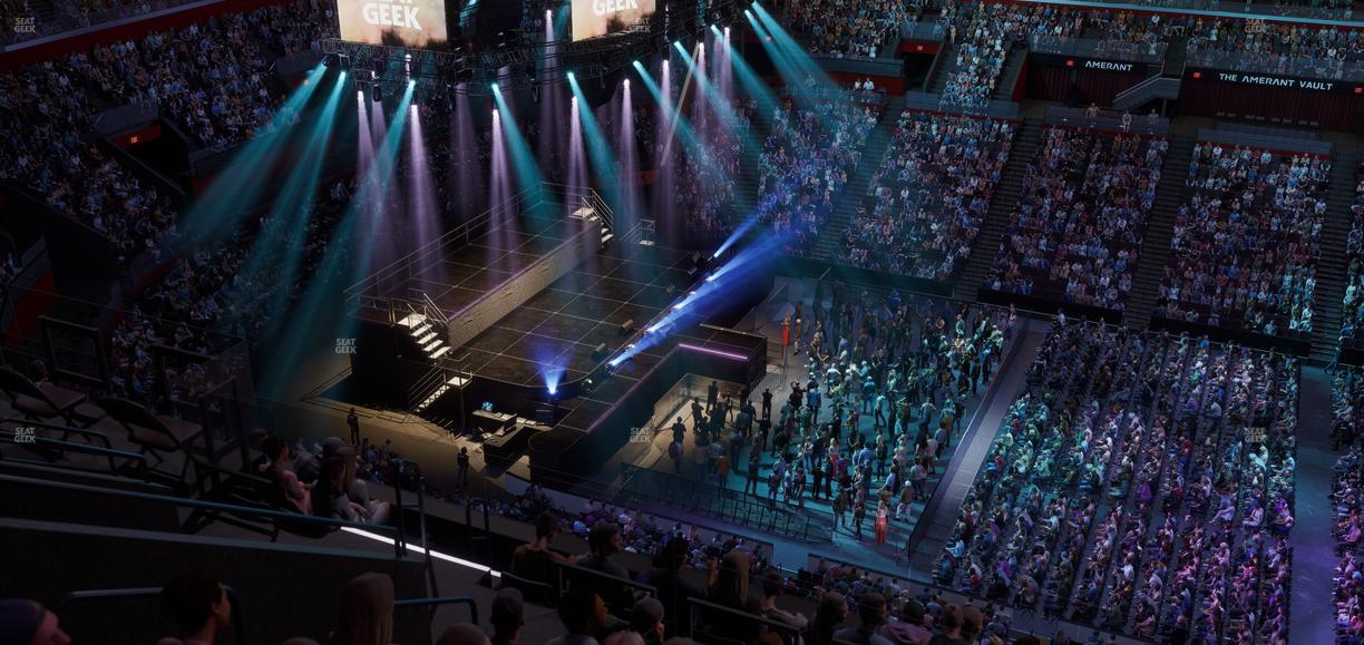 Amerant Bank Arena - Section 318 Seat View