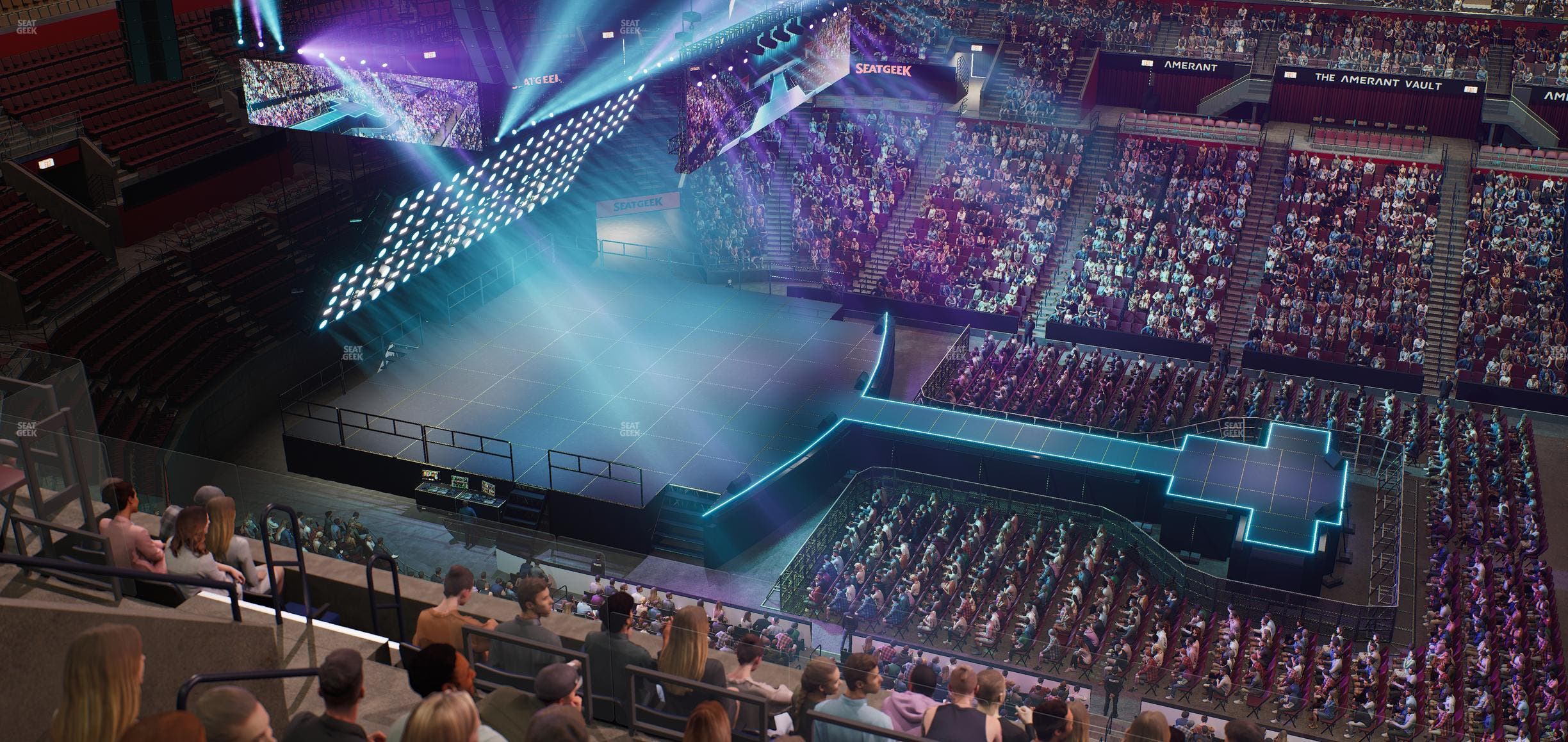 Amerant Bank Arena - Section 318 Seat View