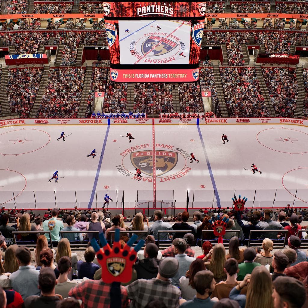Amerant Bank Arena - Section 318 Seat View