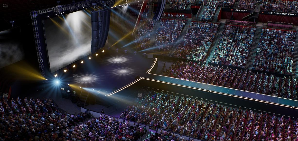 Amerant Bank Arena - Section 318 Seat View