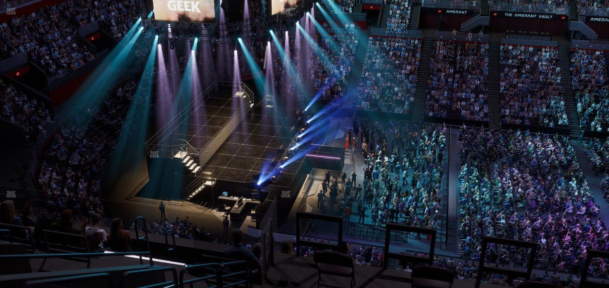 Amerant Bank Arena - Section 319 Seat View