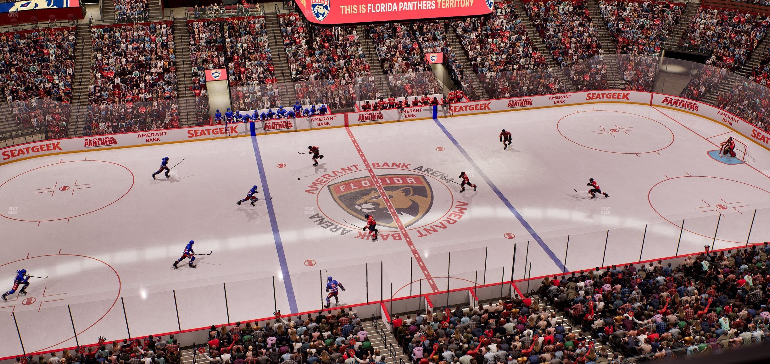 Amerant Bank Arena - Section 319 Seat View
