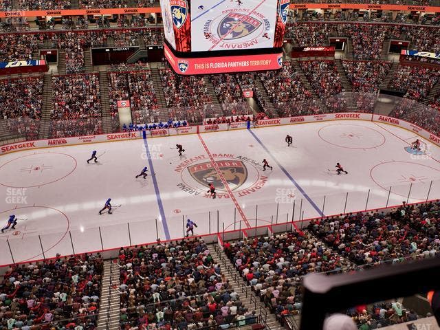Amerant Bank Arena - Section 319 Seat View