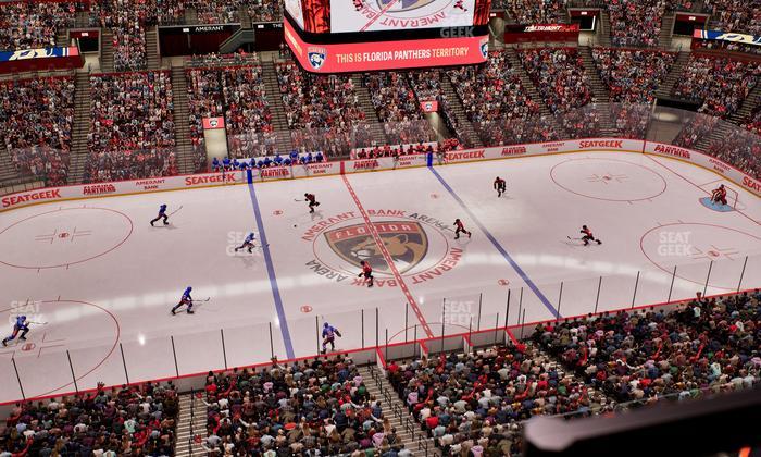 Amerant Bank Arena - Section 319 Seat View