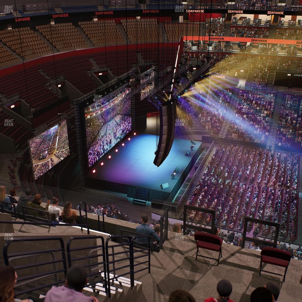 Amerant Bank Arena - Section 319 Seat View