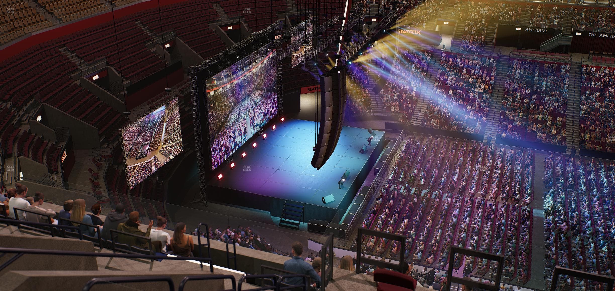 Amerant Bank Arena - Section 319 Seat View
