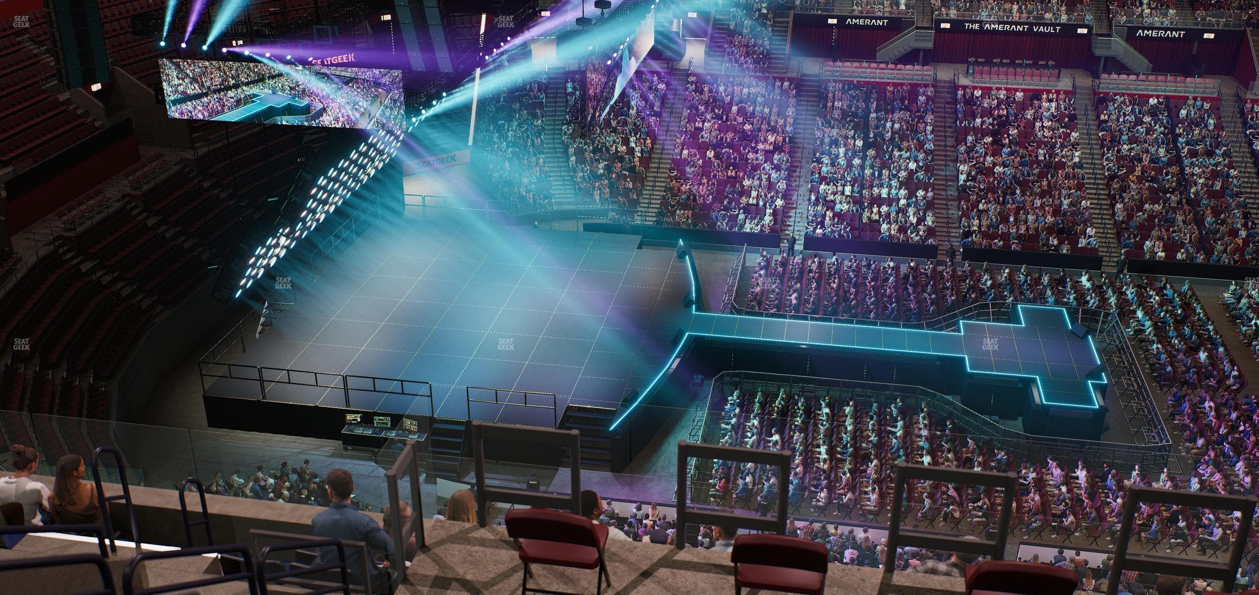 Amerant Bank Arena - Section 319 Seat View