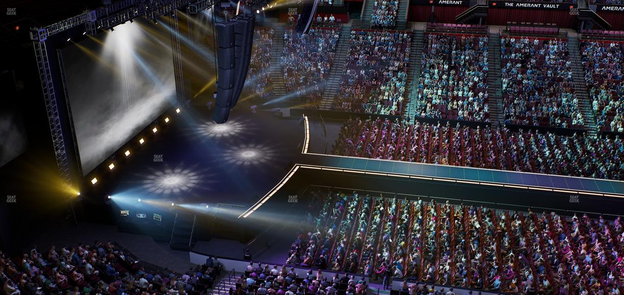 Amerant Bank Arena - Section 319 Seat View