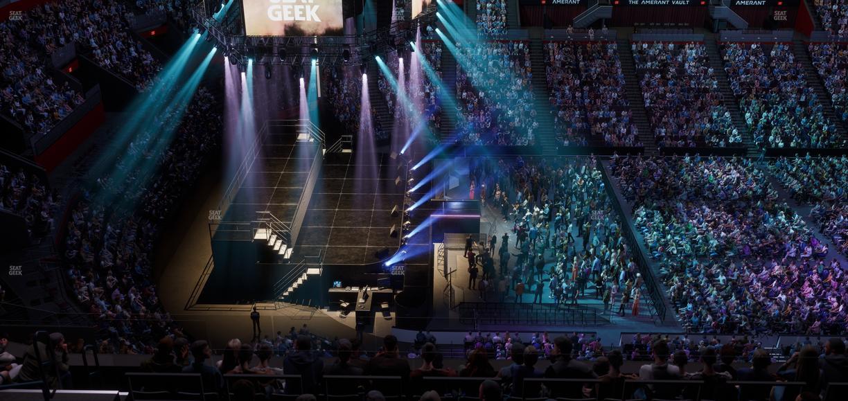 Amerant Bank Arena - Section 320 Seat View