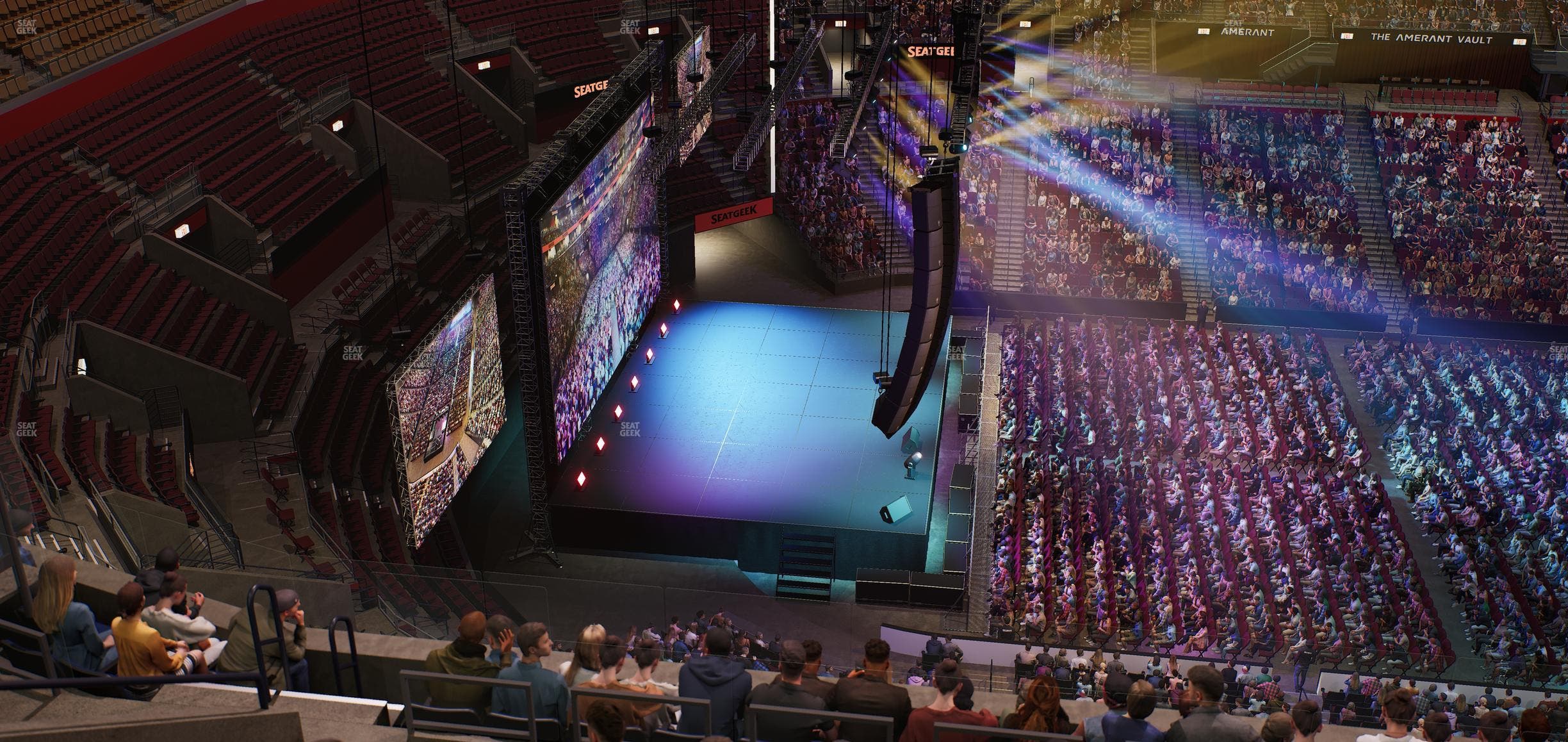 Amerant Bank Arena - Section 320 Seat View
