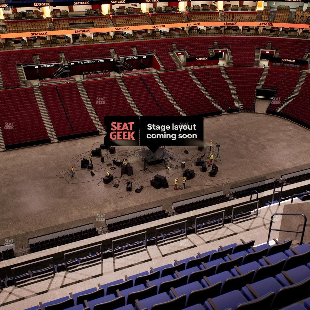 Amerant Bank Arena - Section 320 Seat View