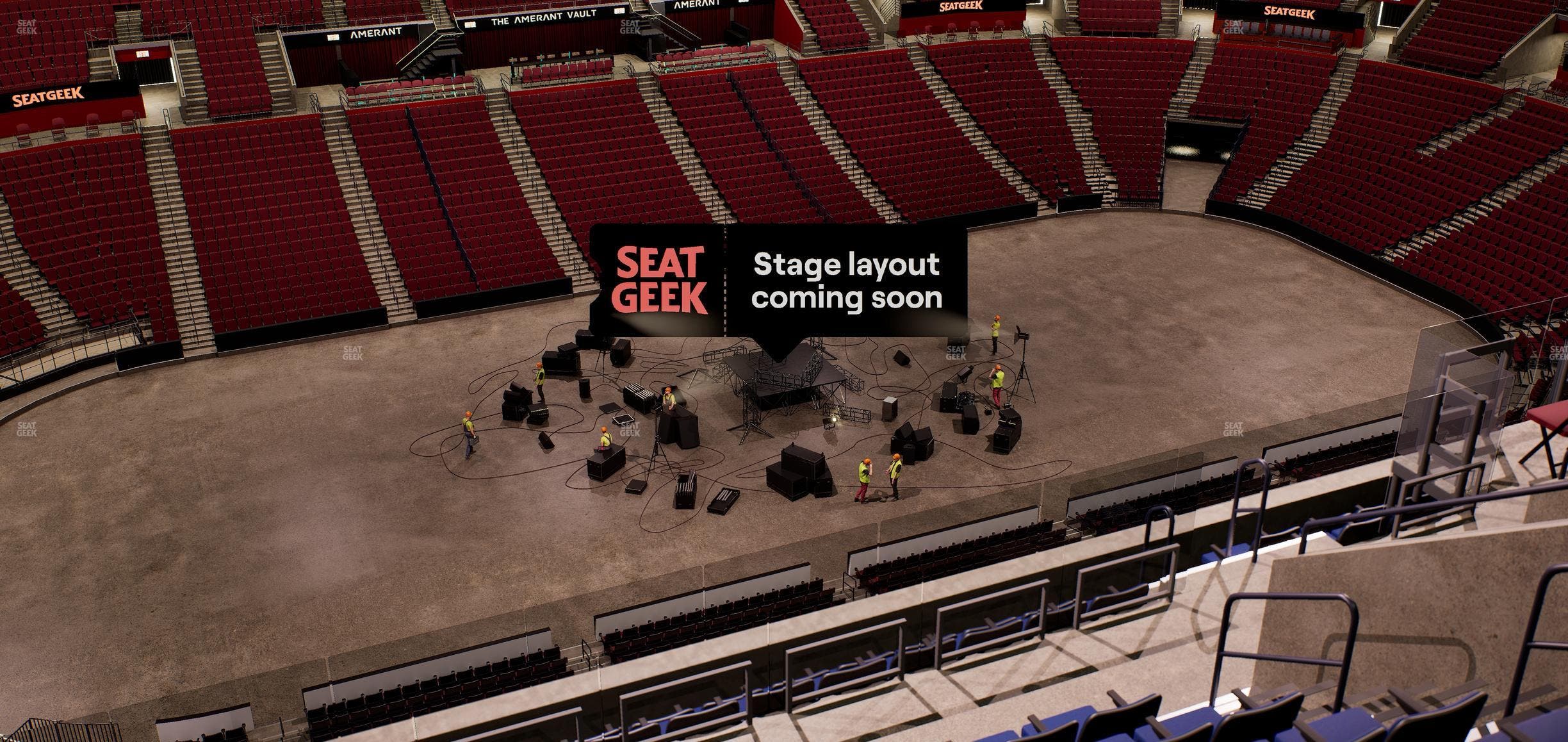 Amerant Bank Arena - Section 320 Seat View