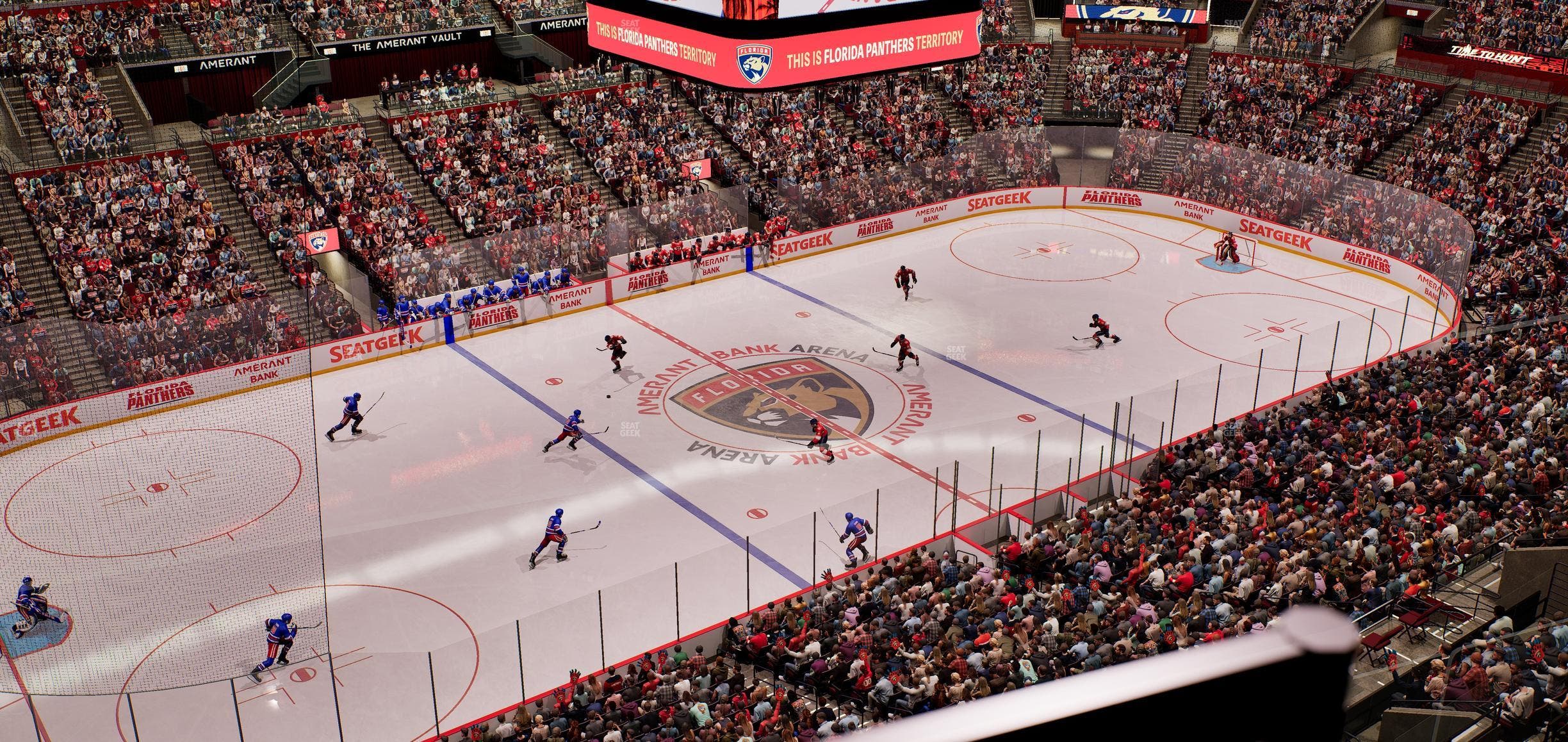 Amerant Bank Arena - Section 321 Seat View