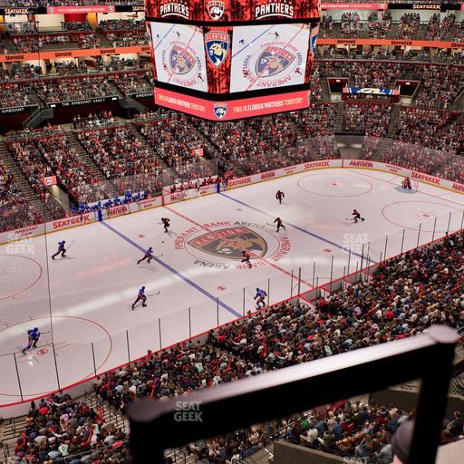 Amerant Bank Arena - Section 321 Seat View