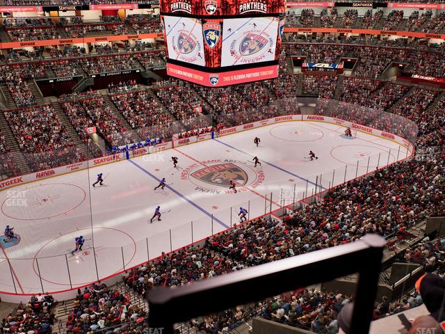 Amerant Bank Arena - Section 321 Seat View
