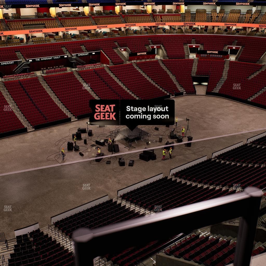 Amerant Bank Arena - Section 321 Seat View