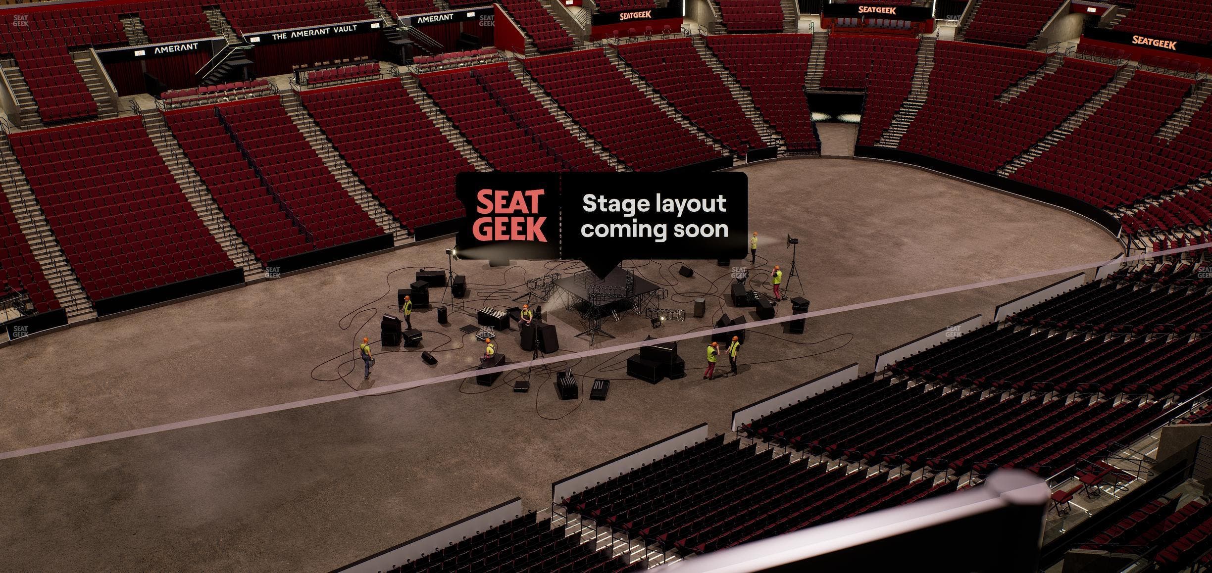 Amerant Bank Arena - Section 321 Seat View