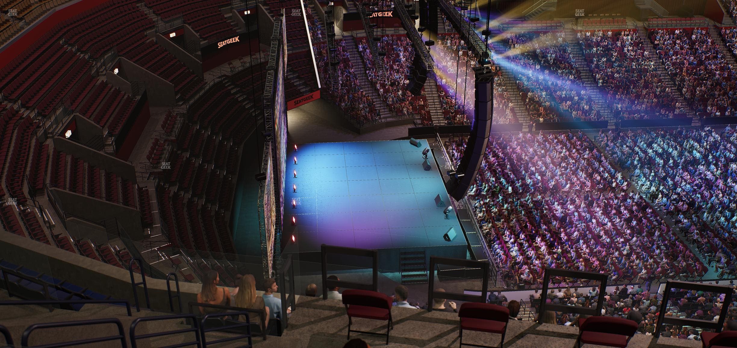 Amerant Bank Arena - Section 321 Seat View