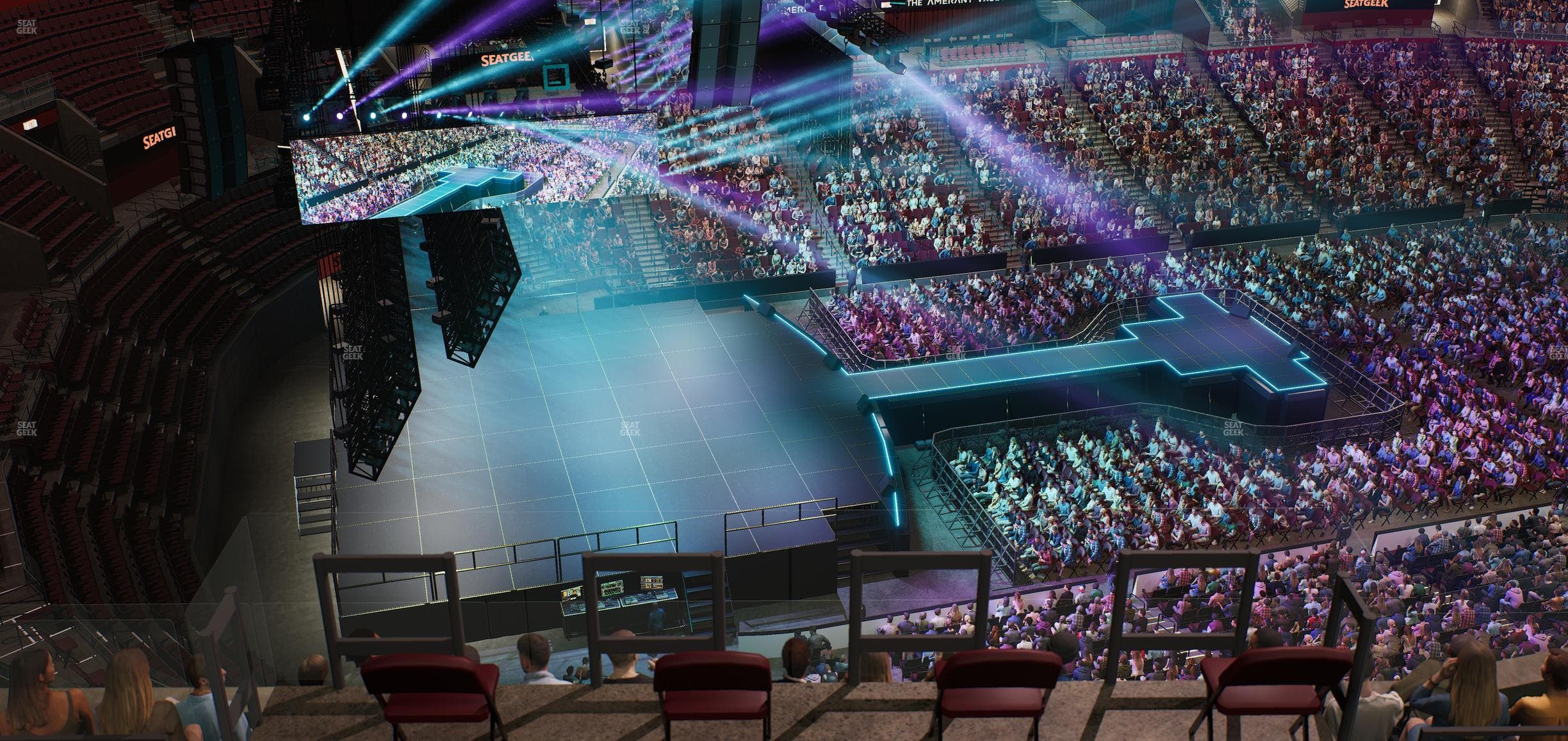 Amerant Bank Arena - Section 321 Seat View