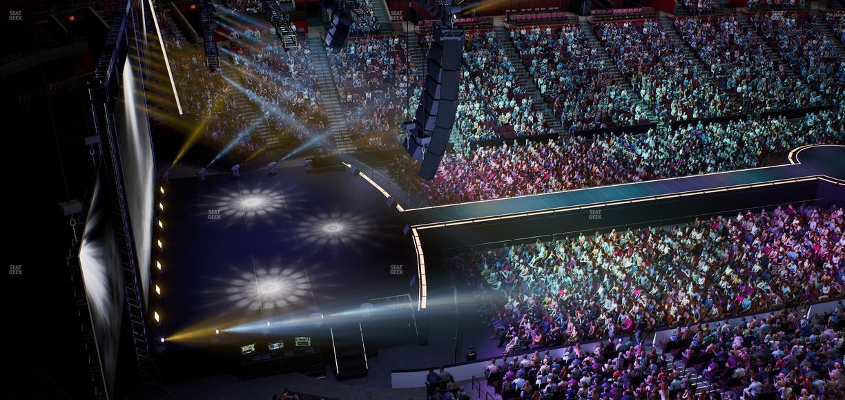 Amerant Bank Arena - Section 321 Seat View