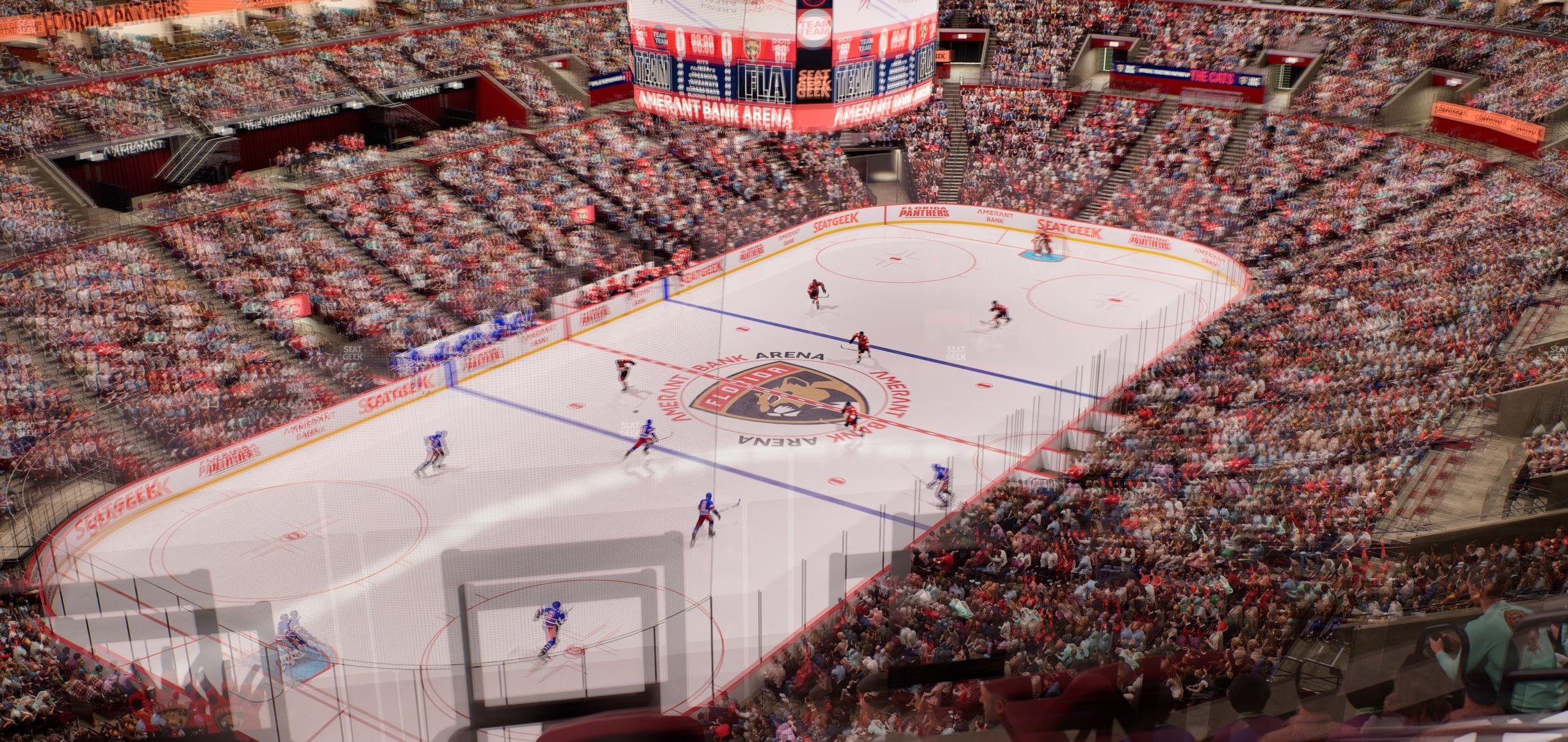 Amerant Bank Arena - Section 322 Seat View