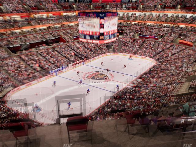 Amerant Bank Arena - Section 322 Seat View