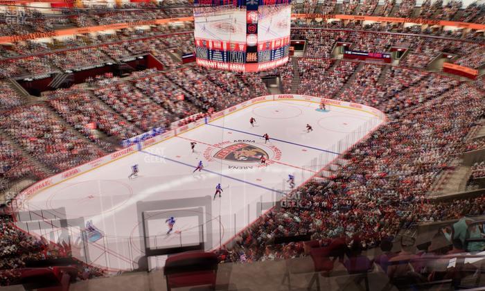 Amerant Bank Arena - Section 322 Seat View