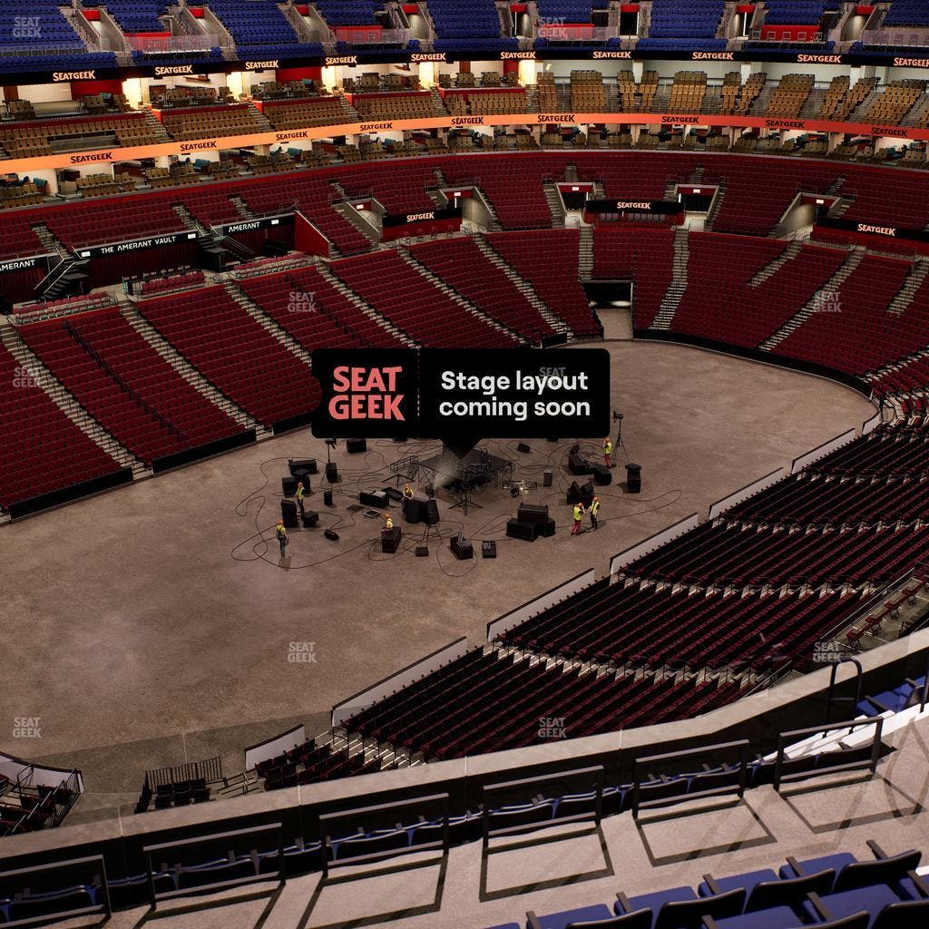 Amerant Bank Arena - Section 322 Seat View