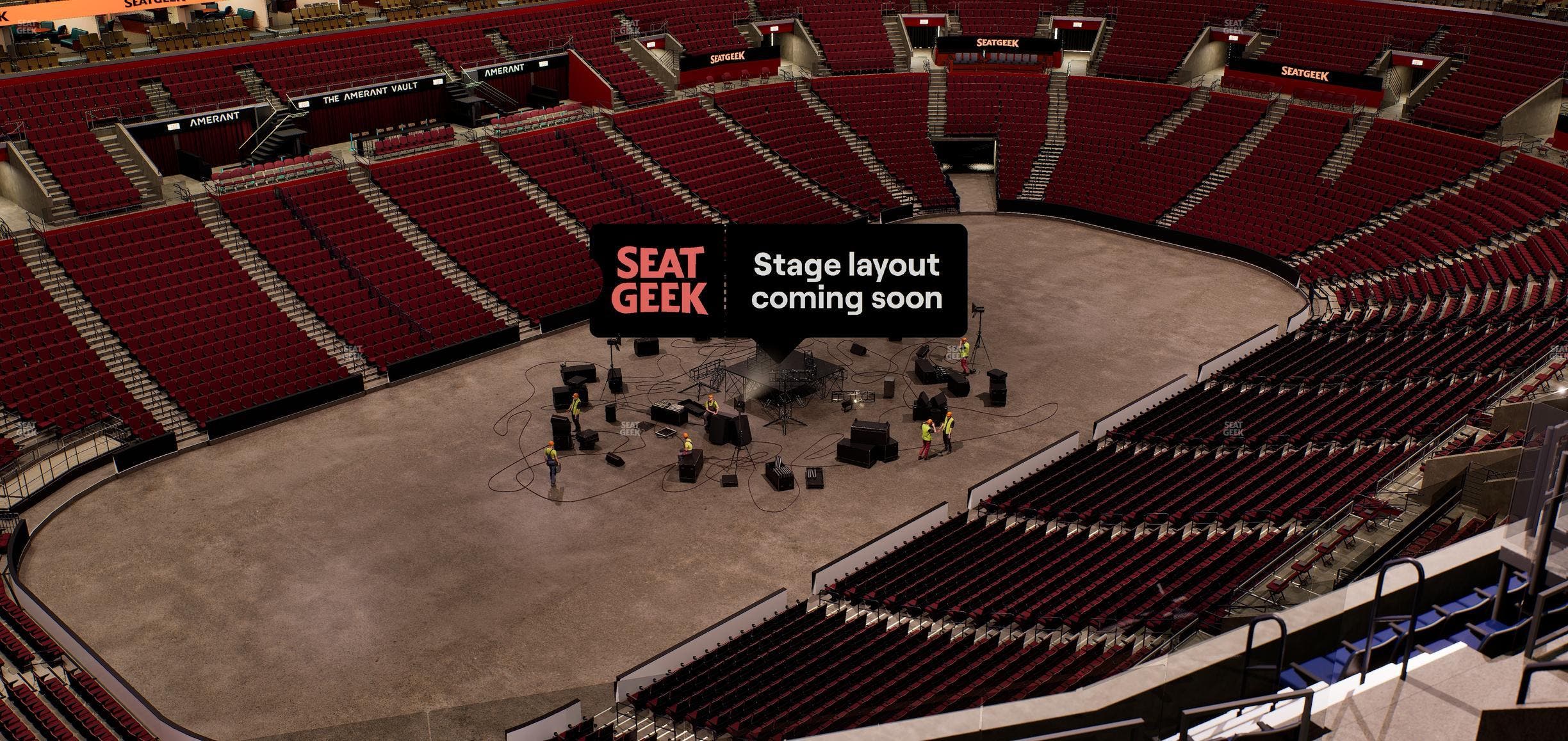 Amerant Bank Arena - Section 322 Seat View