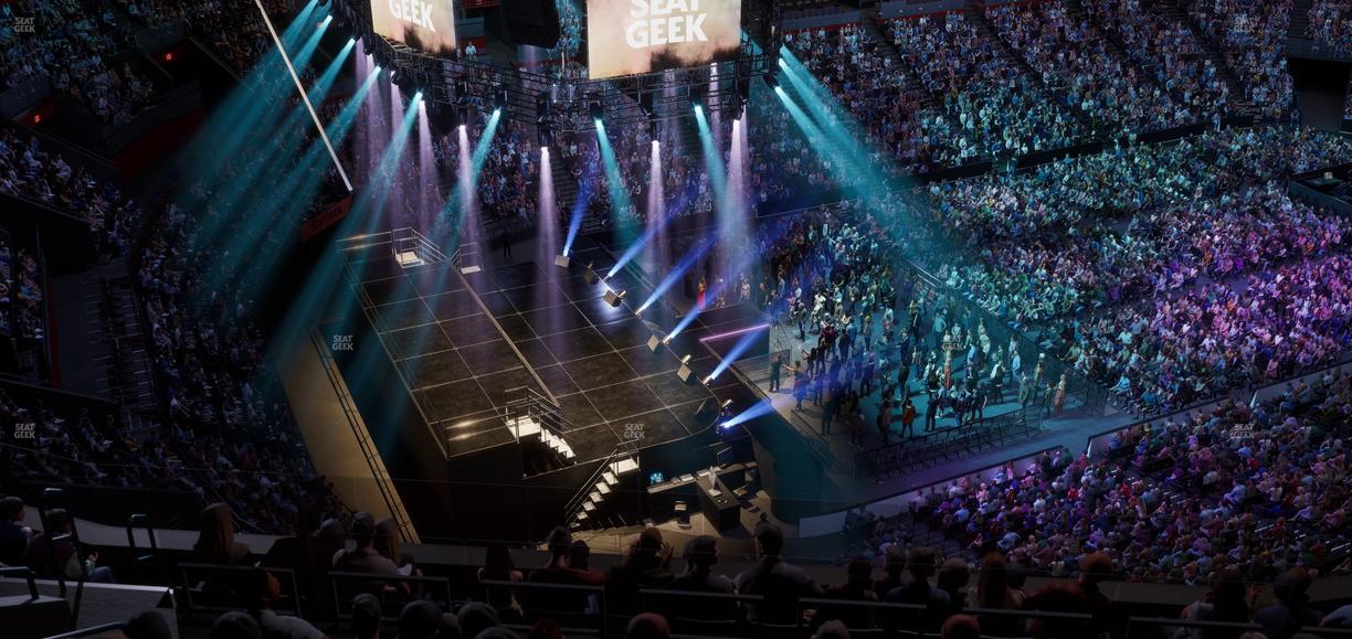 Amerant Bank Arena - Section 322 Seat View