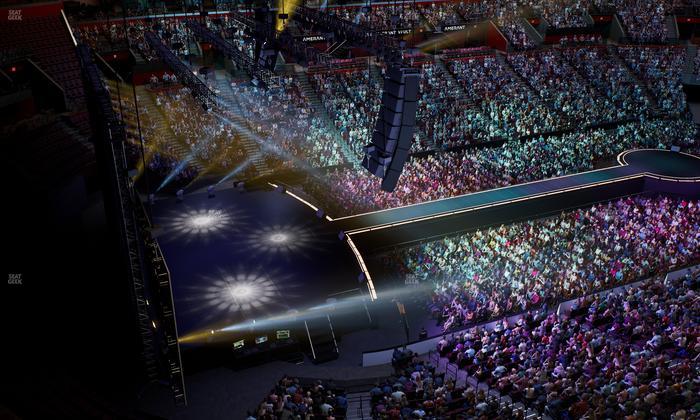 Amerant Bank Arena - Section 322 Seat View