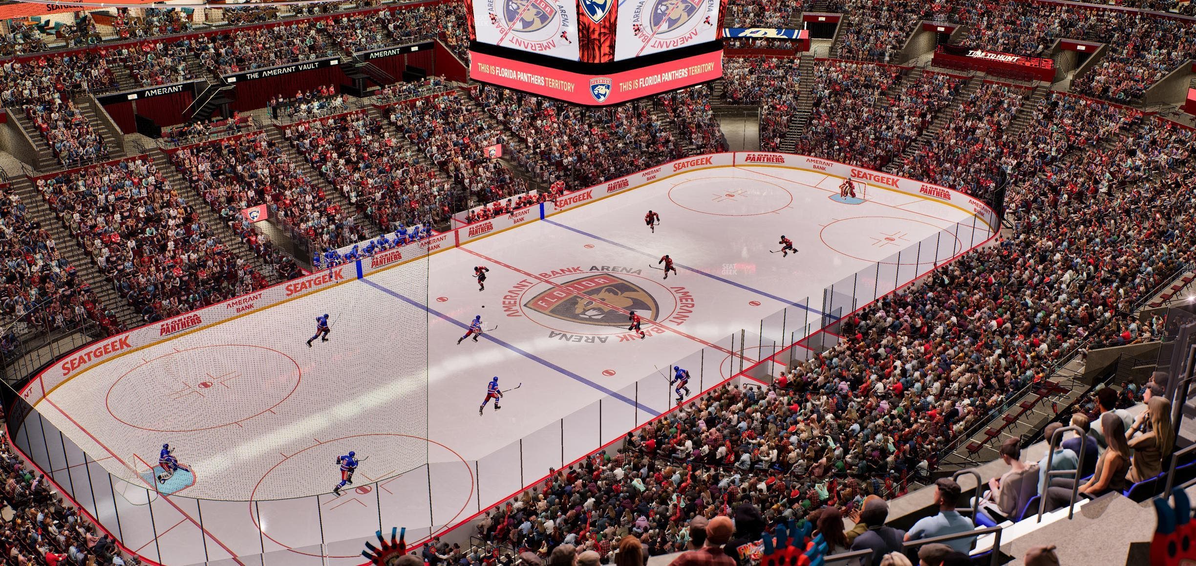 Amerant Bank Arena - Section 322 Seat View