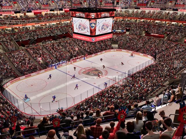 Amerant Bank Arena - Section 322 Seat View