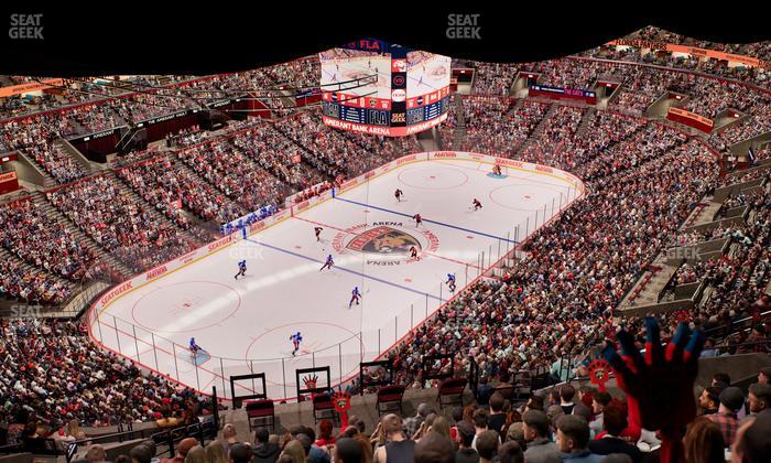 Amerant Bank Arena - Section 323 Seat View
