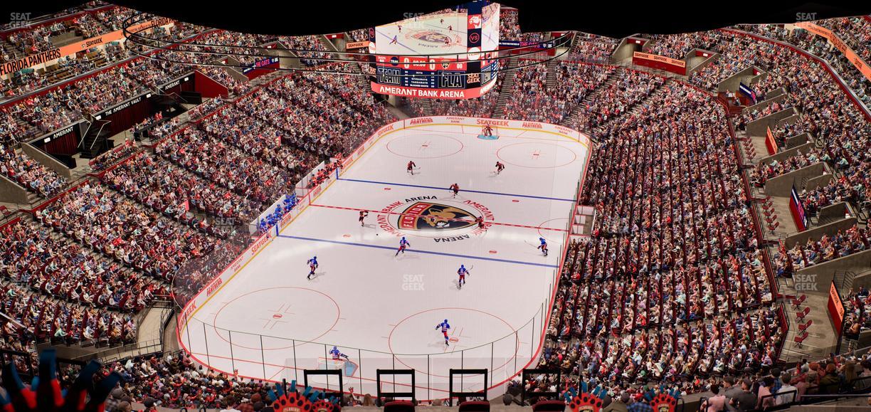 Amerant Bank Arena - Section 325 Seat View