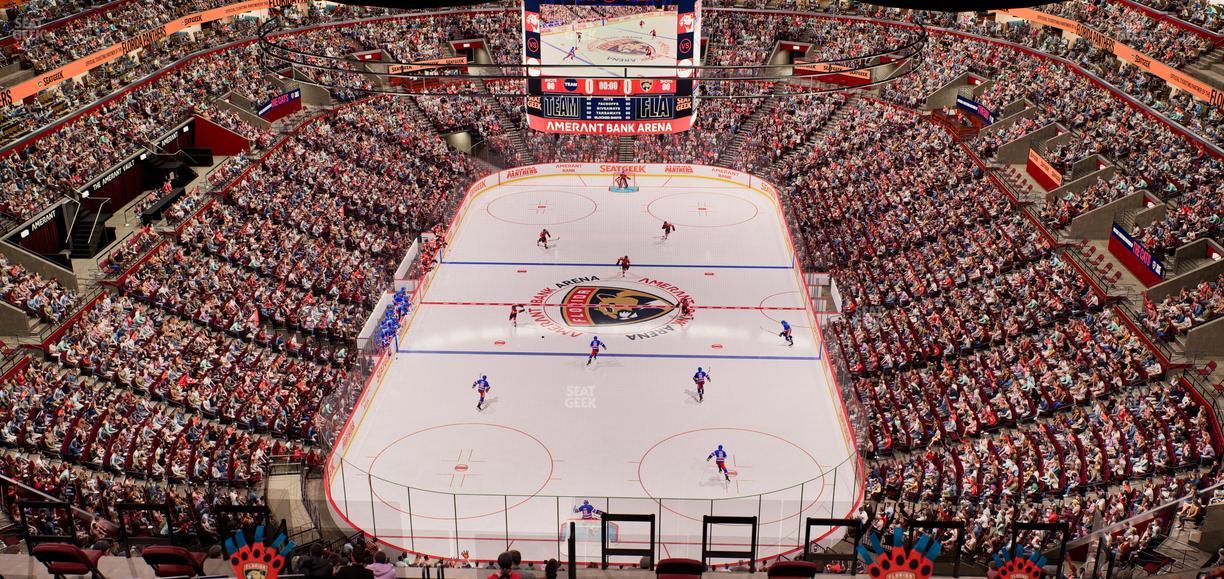 Amerant Bank Arena - Section 326 Seat View