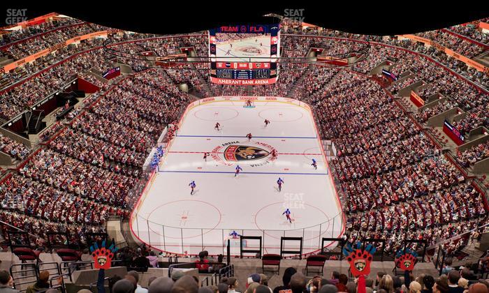 Amerant Bank Arena - Section 326 Seat View