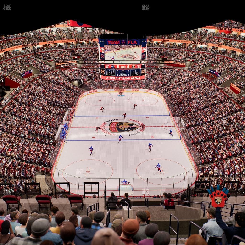 Amerant Bank Arena - Section 327 Seat View