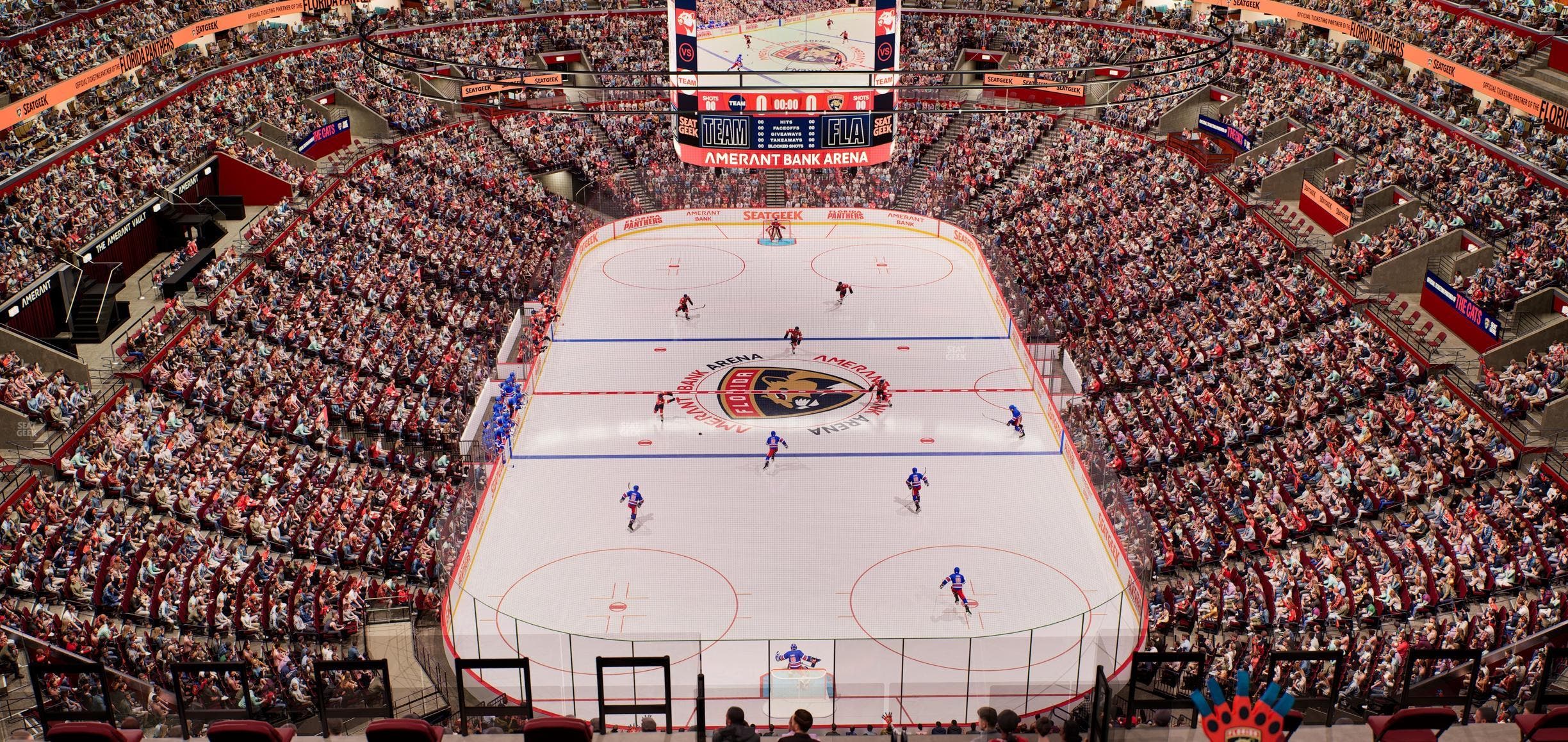 Amerant Bank Arena - Section 327 Seat View