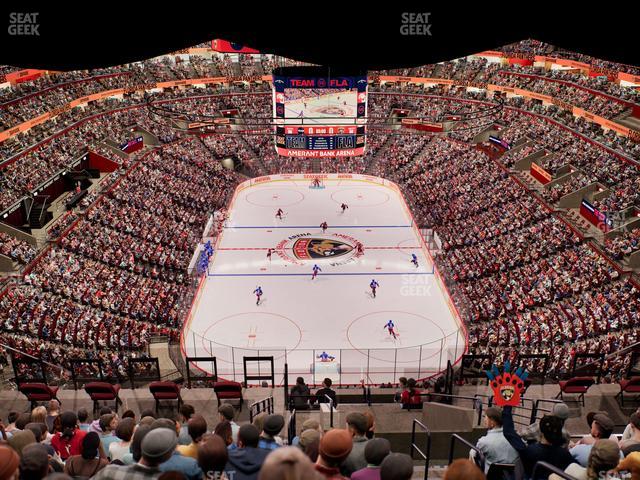 Amerant Bank Arena - Section 327 Seat View