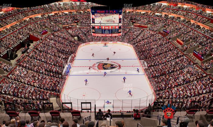 Amerant Bank Arena - Section 327 Seat View