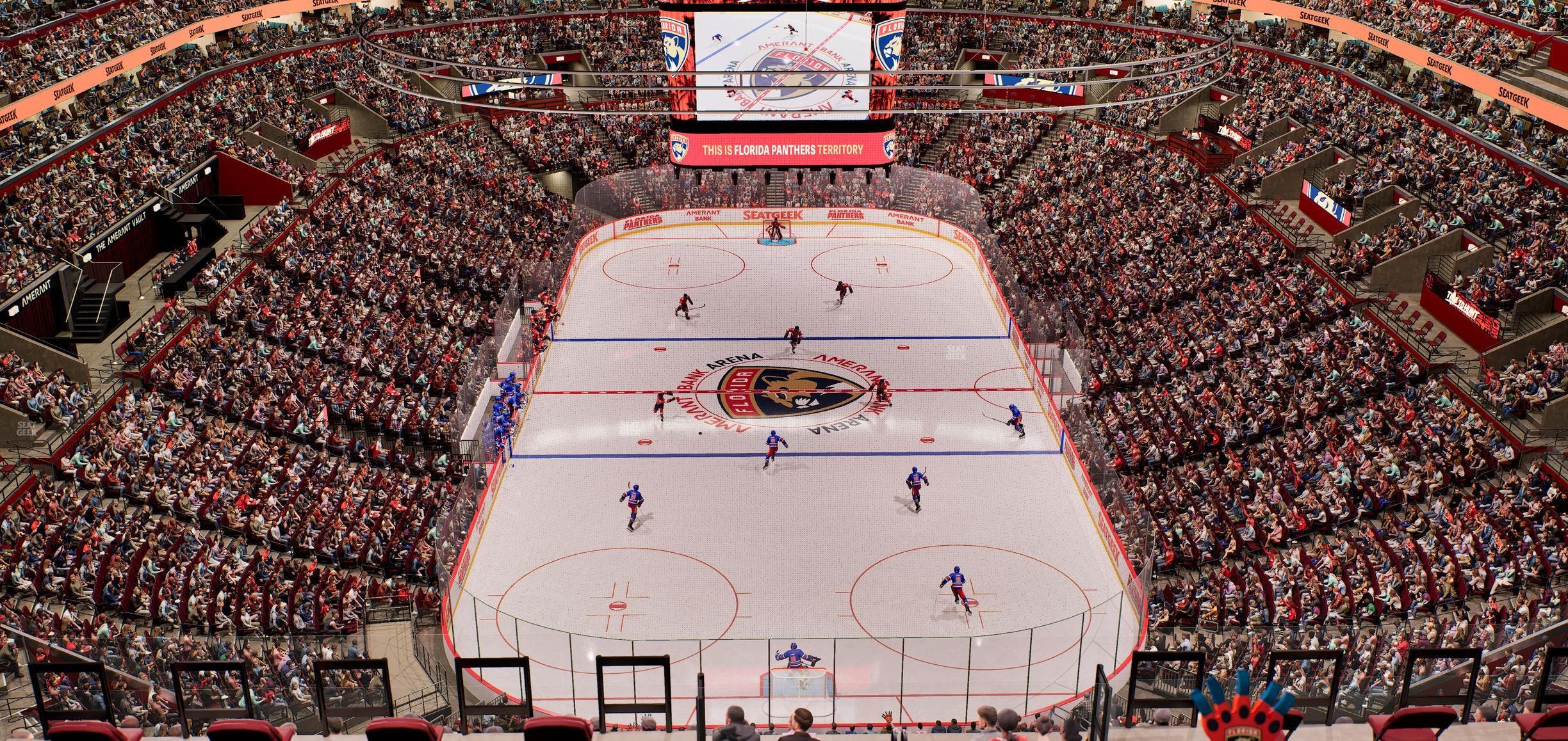 Amerant Bank Arena - Section 327 Seat View