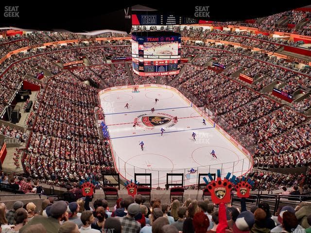 Amerant Bank Arena - Section 328 Seat View