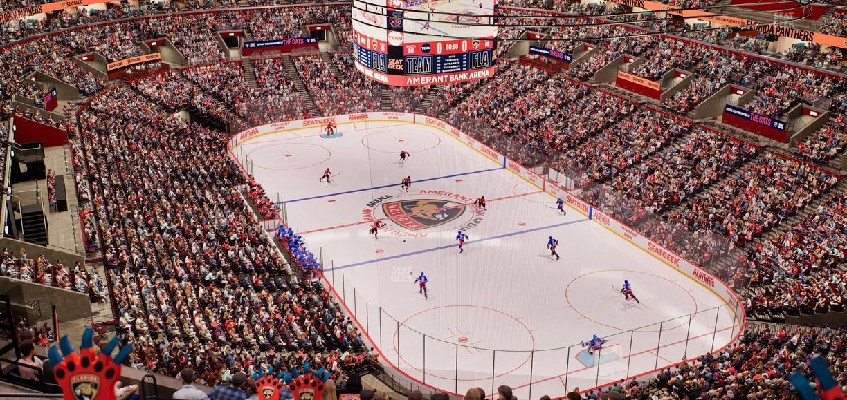 Amerant Bank Arena - Section 329 Seat View